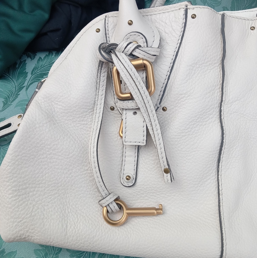 Off-White CHLOE Paddington in Excellent Condition, LIKE NEW w/Dust Bag - Picture 16 of 16